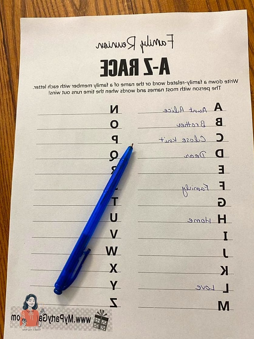 25 Family Reunion Games Everyone from Kids to Grandparents Will Love 16 Name That Family Tune