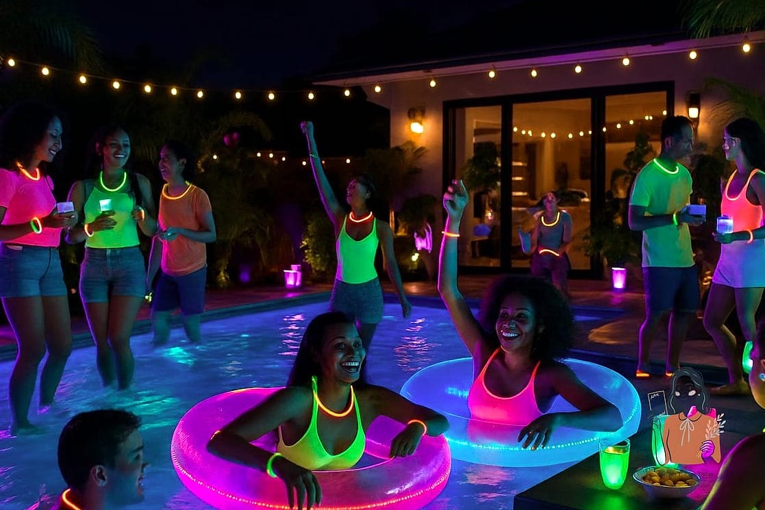 30 Incredible Summer Party Ideas Worth Stealing Right Now 12 Neon Glow Party