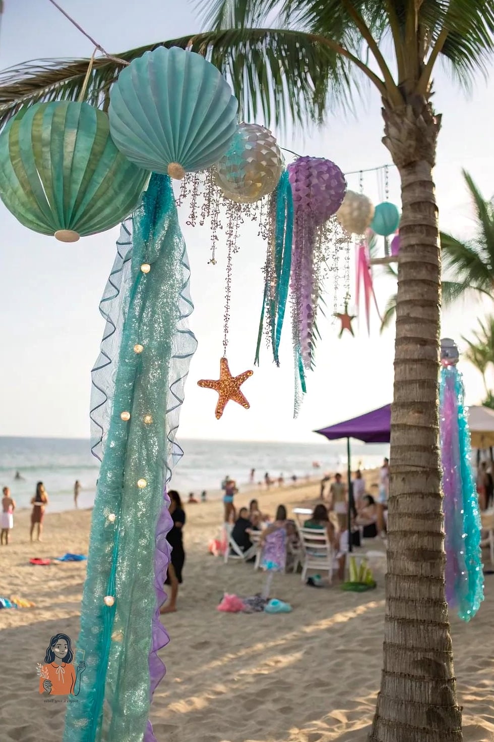 24 Unique Beach Party Ideas for the Best Party Ever 5 Ocean-Inspired Balloon Decorations