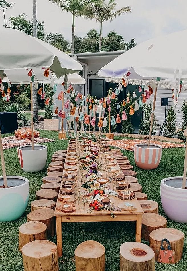 28 Adorable Outdoor Party Ideas That Are Absolutely Perfect 27 Outdoor Art Party