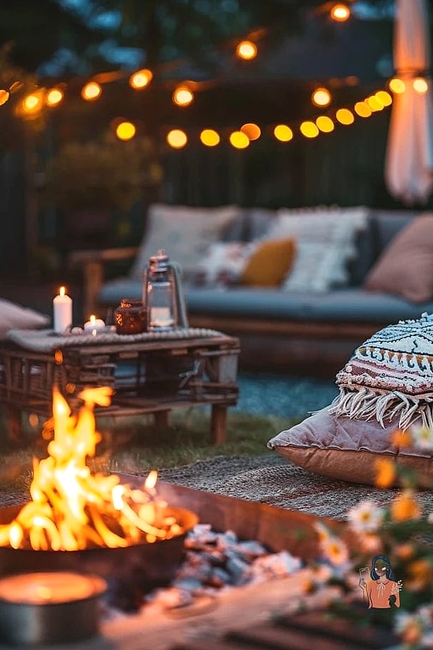 27 Adorable Fall Party Ideas That Are Absolutely Perfect 15 Outdoor Bonfire Gathering