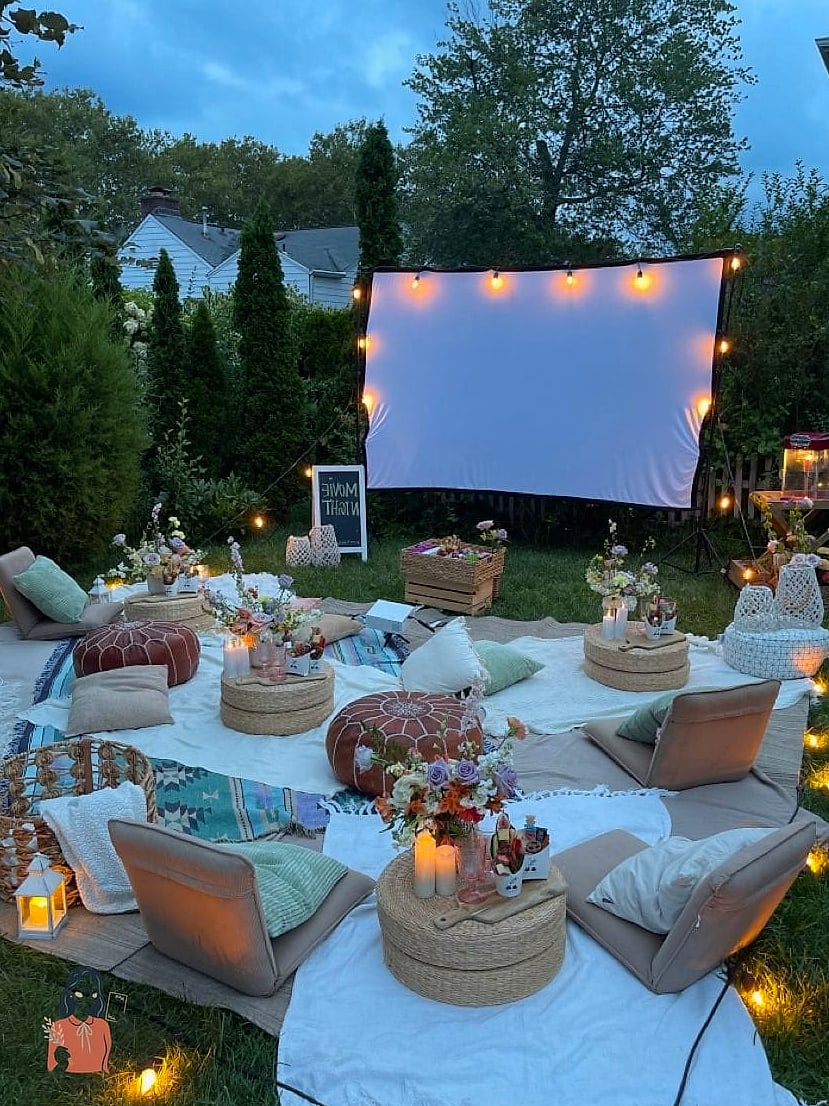 25 Outdoor Birthday Party Ideas for Kids That Are Totally Epic 5 Outdoor Movie Night Under the Stars