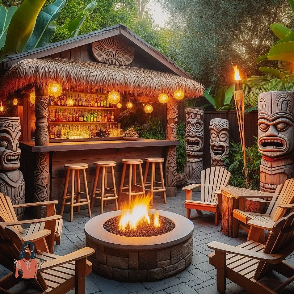 30 Incredible Tropical Party Ideas Everyone Will Be Talking About 12 Outdoor Tiki Party Setup
