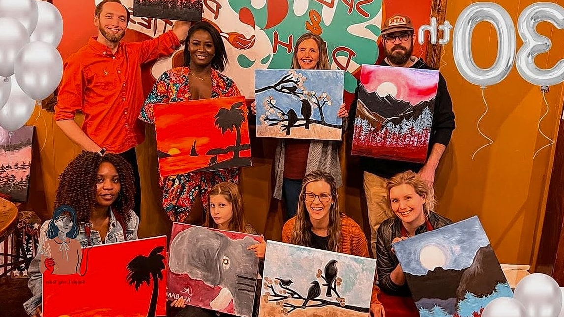 Paint-and-Sip Night