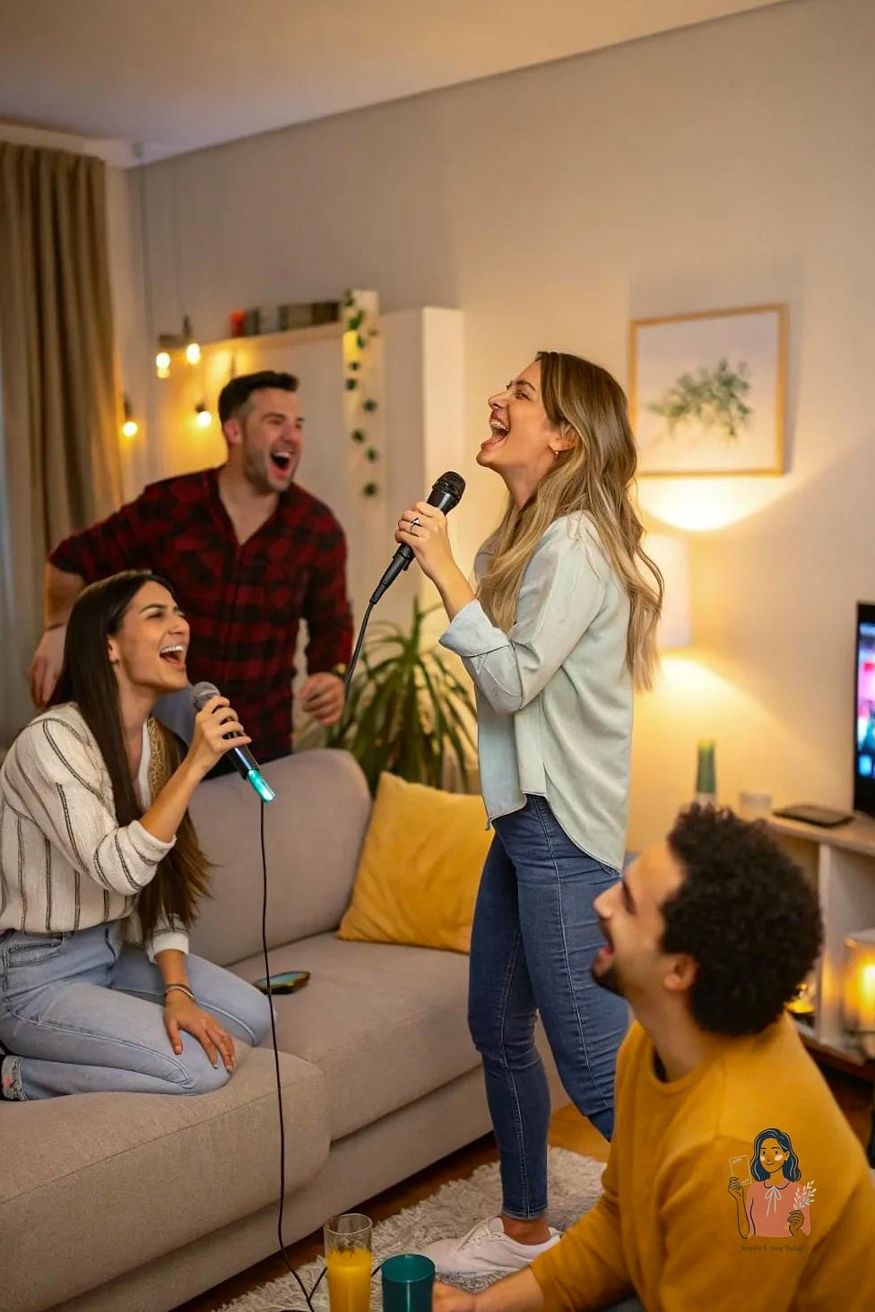28 Unique Karaoke Party Ideas That Are Totally Pinterest-Worthy 5 4. Pajama Party Karaoke Lounge