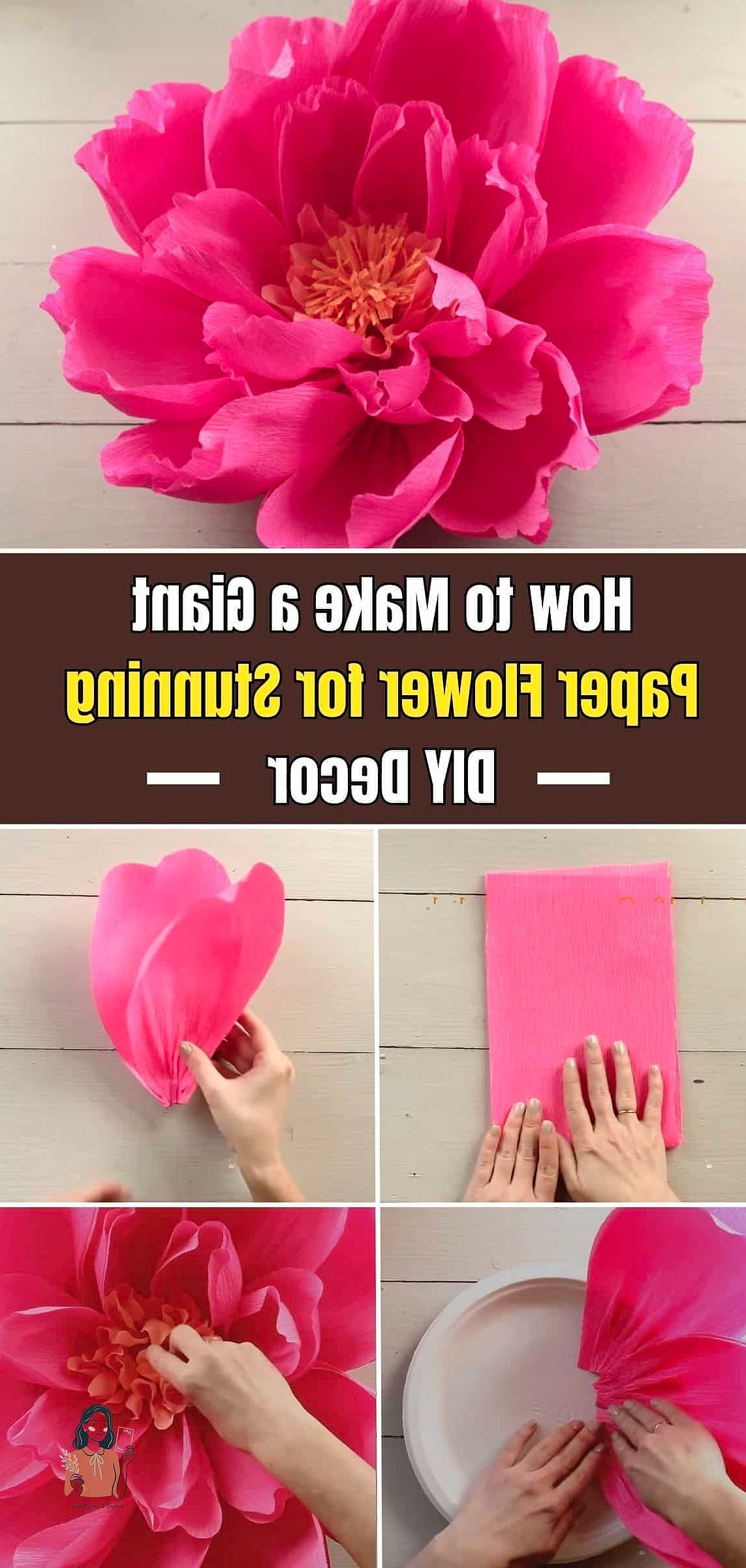 17. Paper Flower Centerpieces