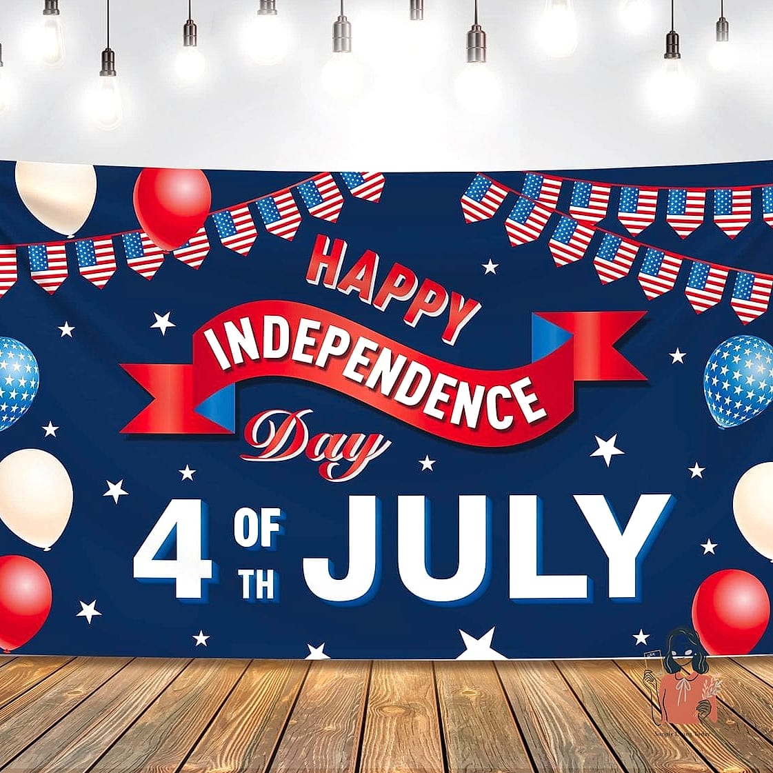 27 Stunning 4Th Of July Party Ideas to Make It Truly Memorable 23 Patriotic Banner and Bunting Decor