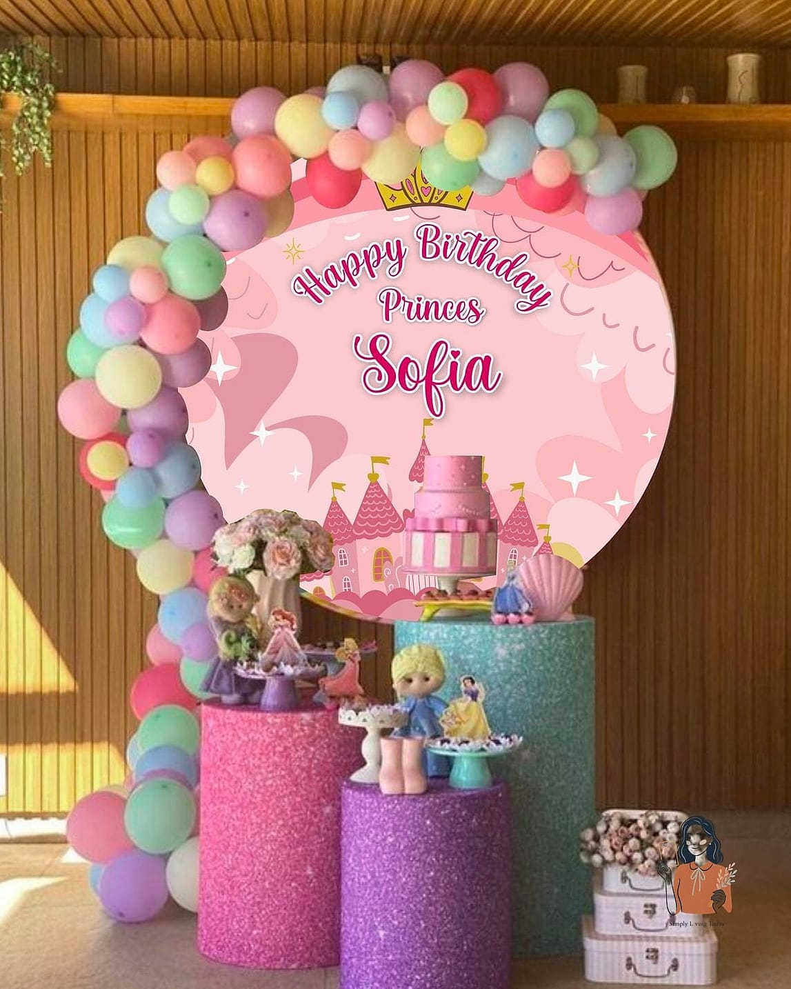 Personalized Princess Name Banner