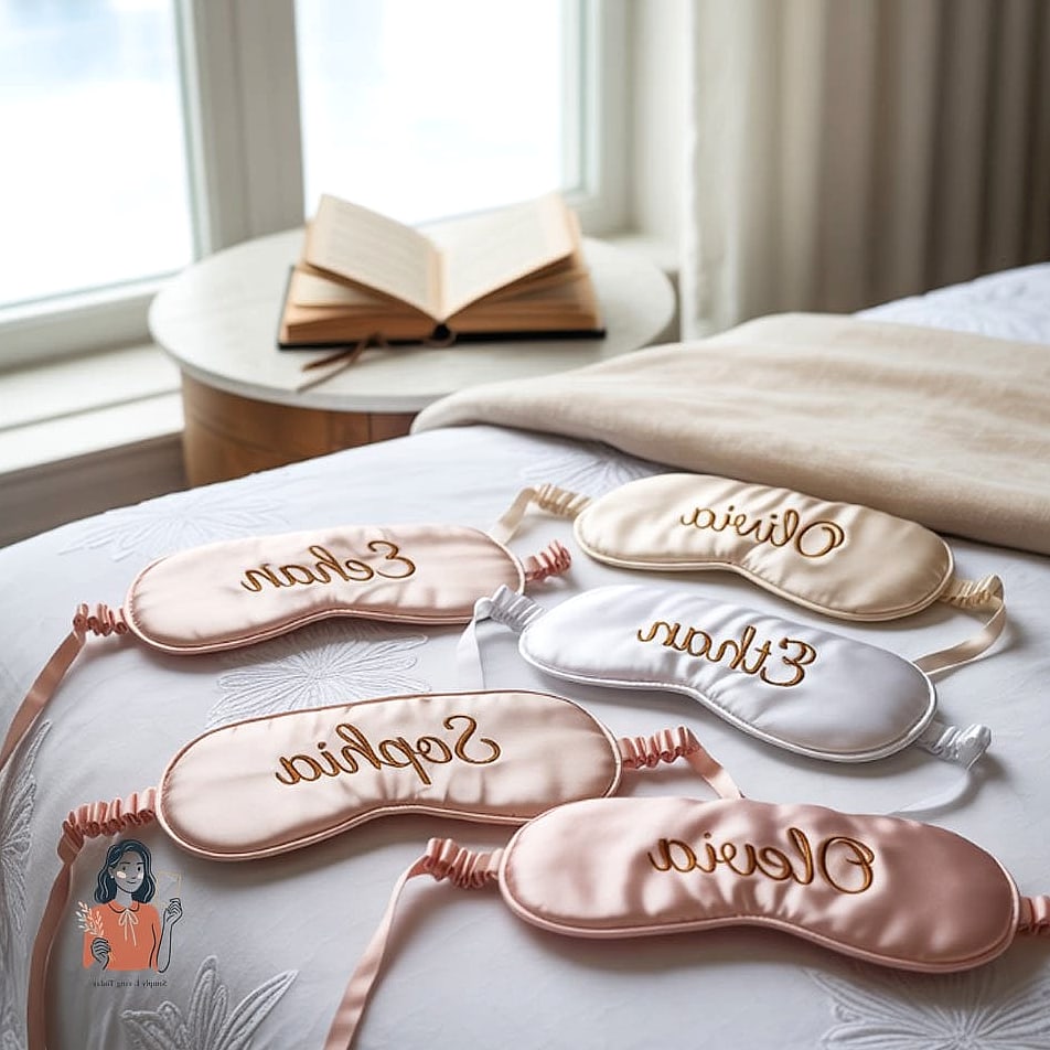 29 Adorable Slumber Party Ideas for the Best Party Ever 6 Personalized Sleep Masks