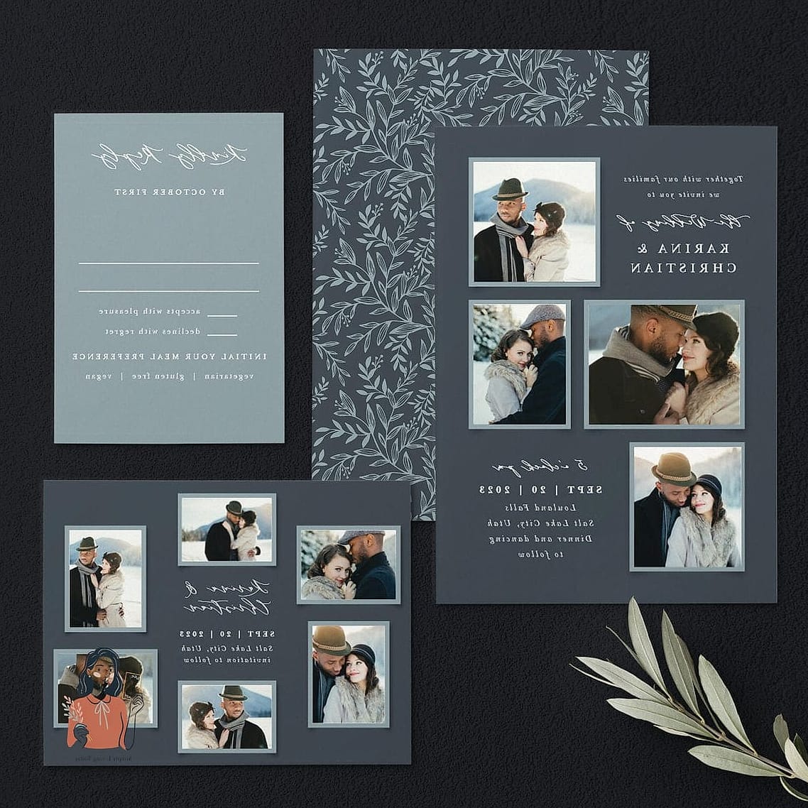 28 Simple Diy Invitations You Can Make This Weekend 3 Photo Collage Invitations