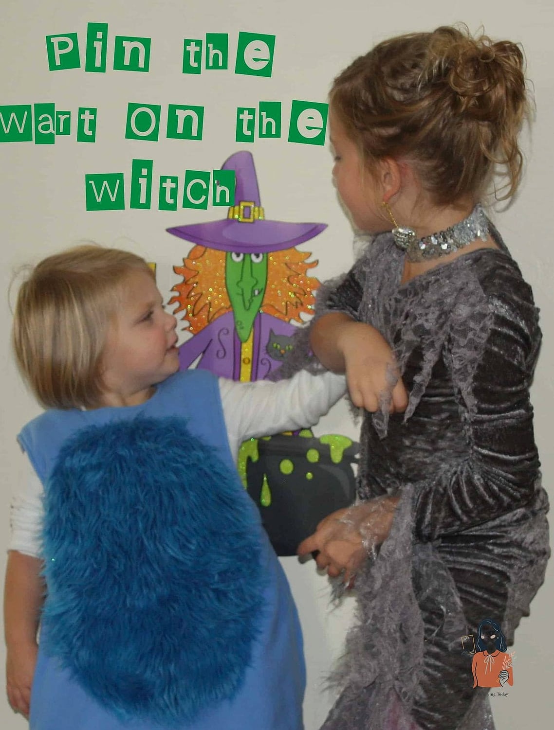 20 Fun Halloween Party Games Worth Stealing Right Now 11 Pin the Wart on the Witch