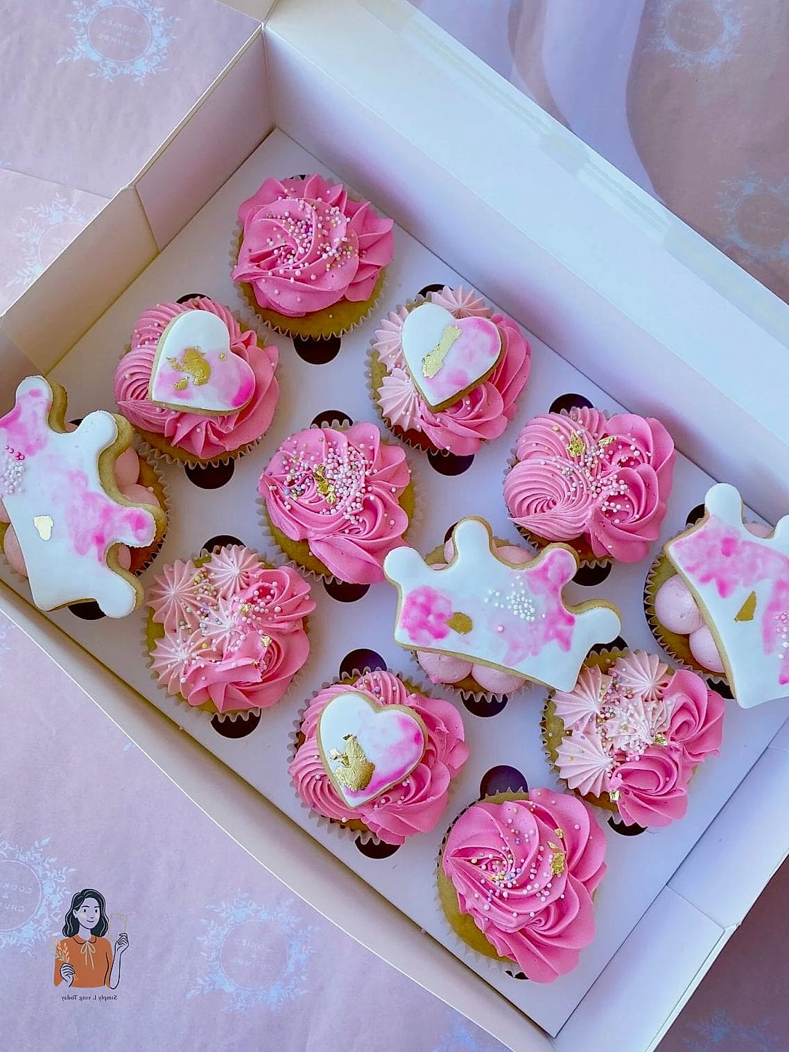 Princess-Themed Cupcake Decorating Station