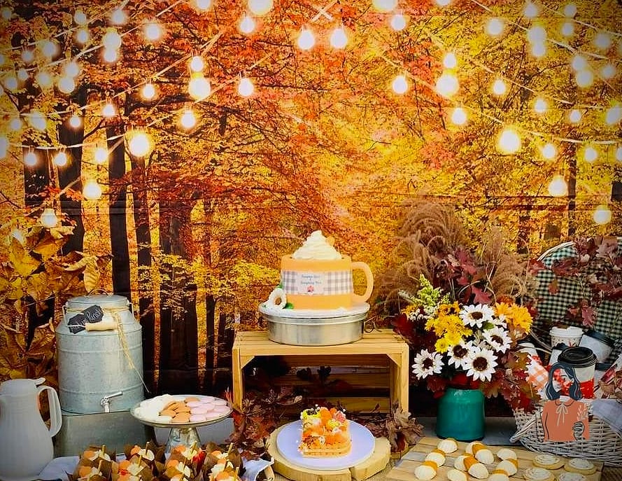 27 Adorable Fall Party Ideas That Are Absolutely Perfect 16 Pumpkin Spice Dessert Table