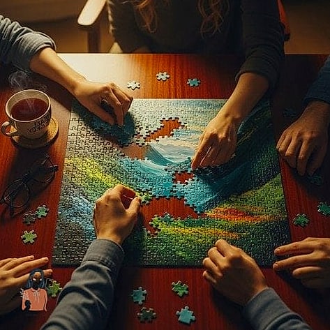 25 Stunning Indoor Party Ideas Worth Stealing Right Now 18 Puzzle Challenge Party