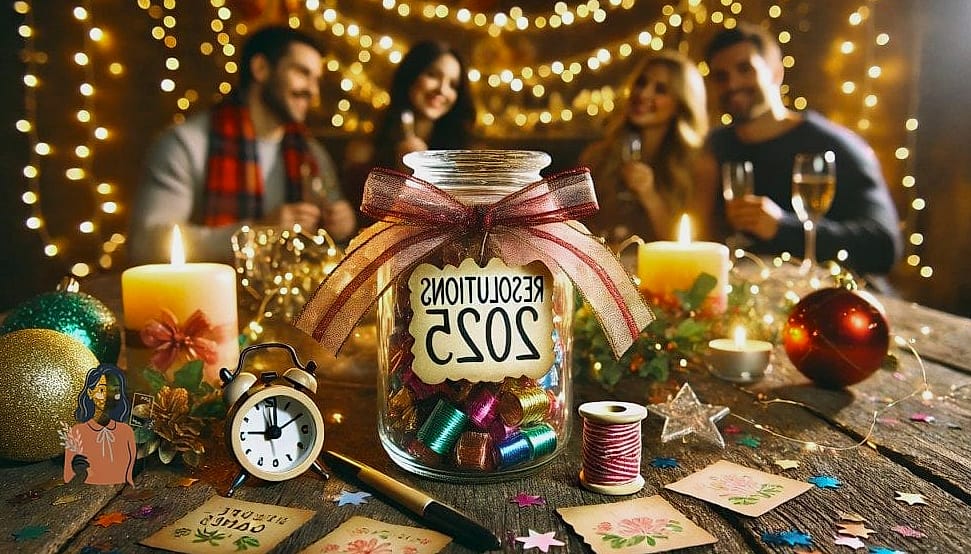 23 Unique New Years Party Games That Are Totally Pinterest-Worthy 2 Resolution Jar Roulette