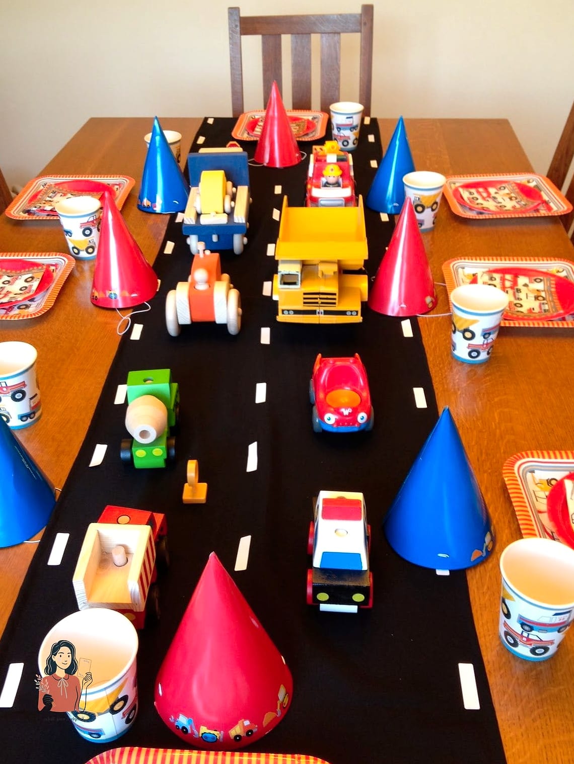 Road Map Tablecloth