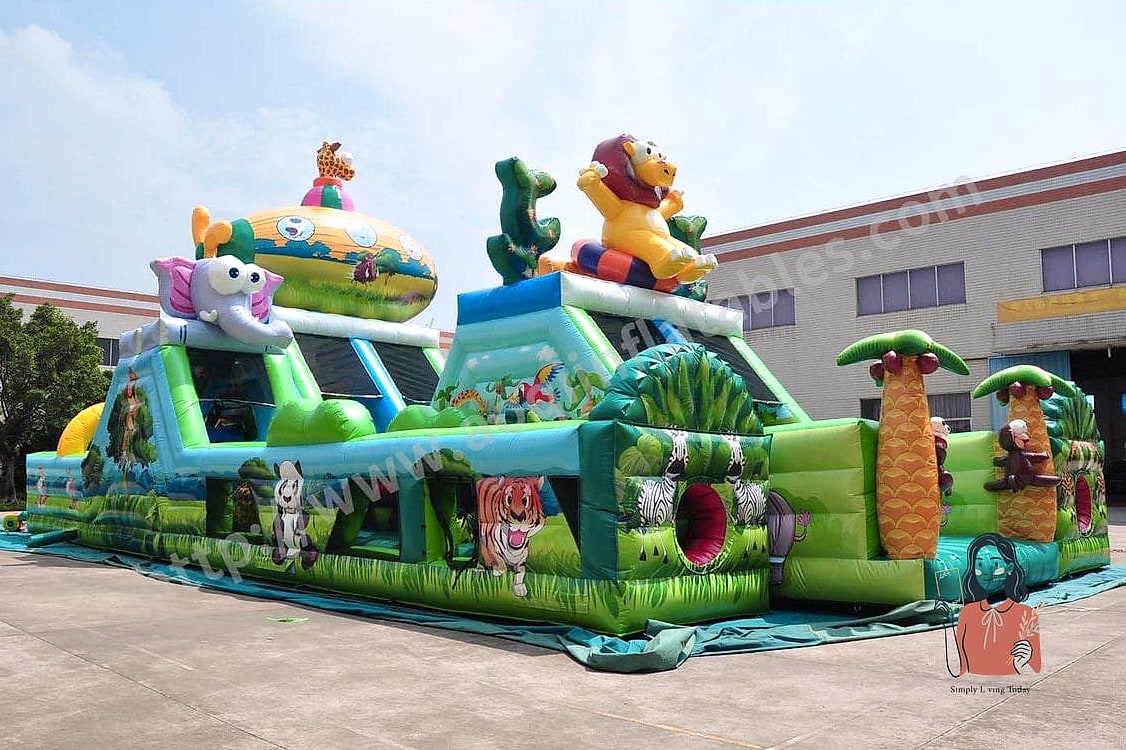 25. Safari Adventure Obstacle Course