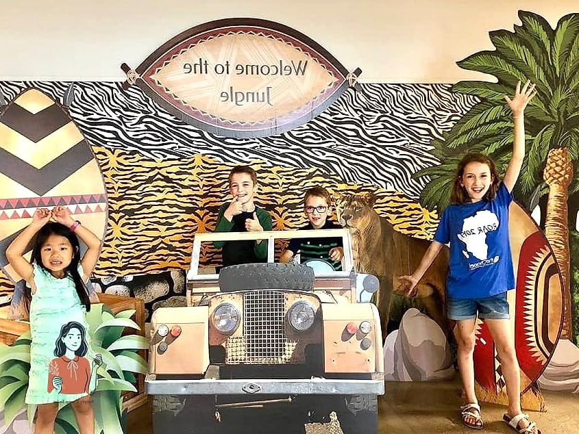 Safari Jeep Cardboard Craft