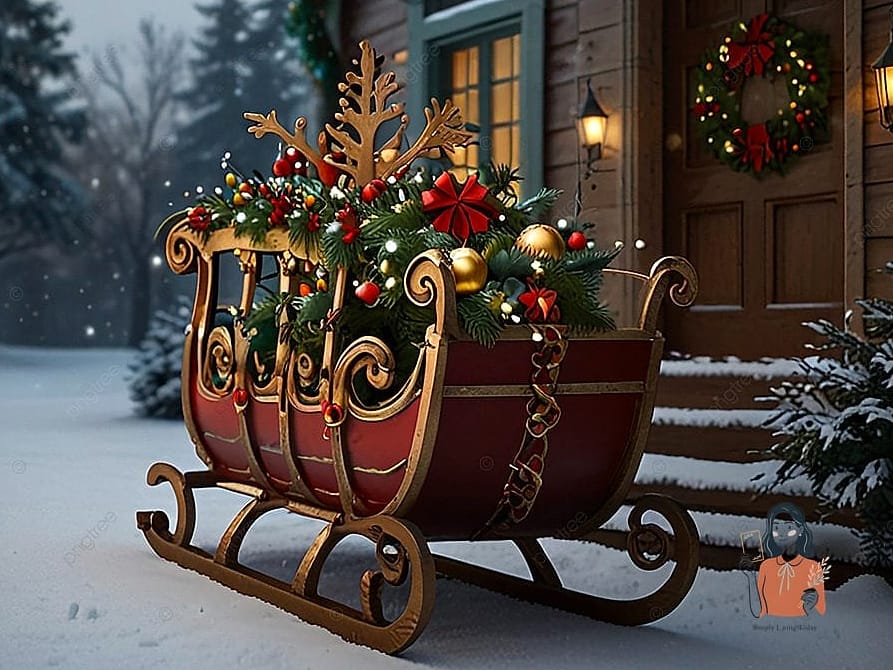 Santa's Sleigh Balance Race
