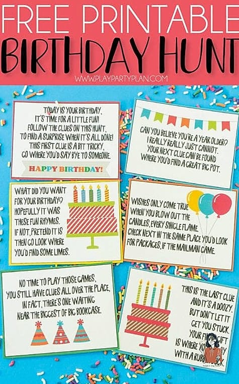 Scavenger Hunt with a Twist