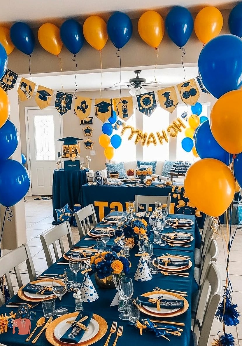 School Colors Balloon Arch