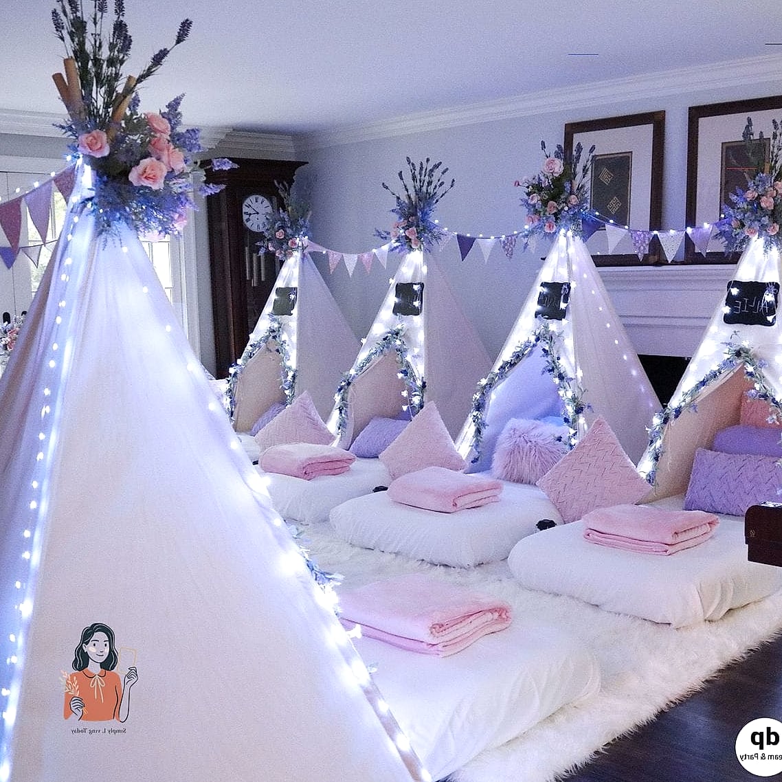 21. Sleepover-Style 18th Birthday Party