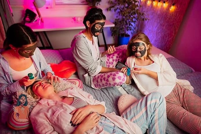 25 Sweet 16 Party Ideas She Will Absolutely Love and Never Forget 4 Spa Day Sleepover
