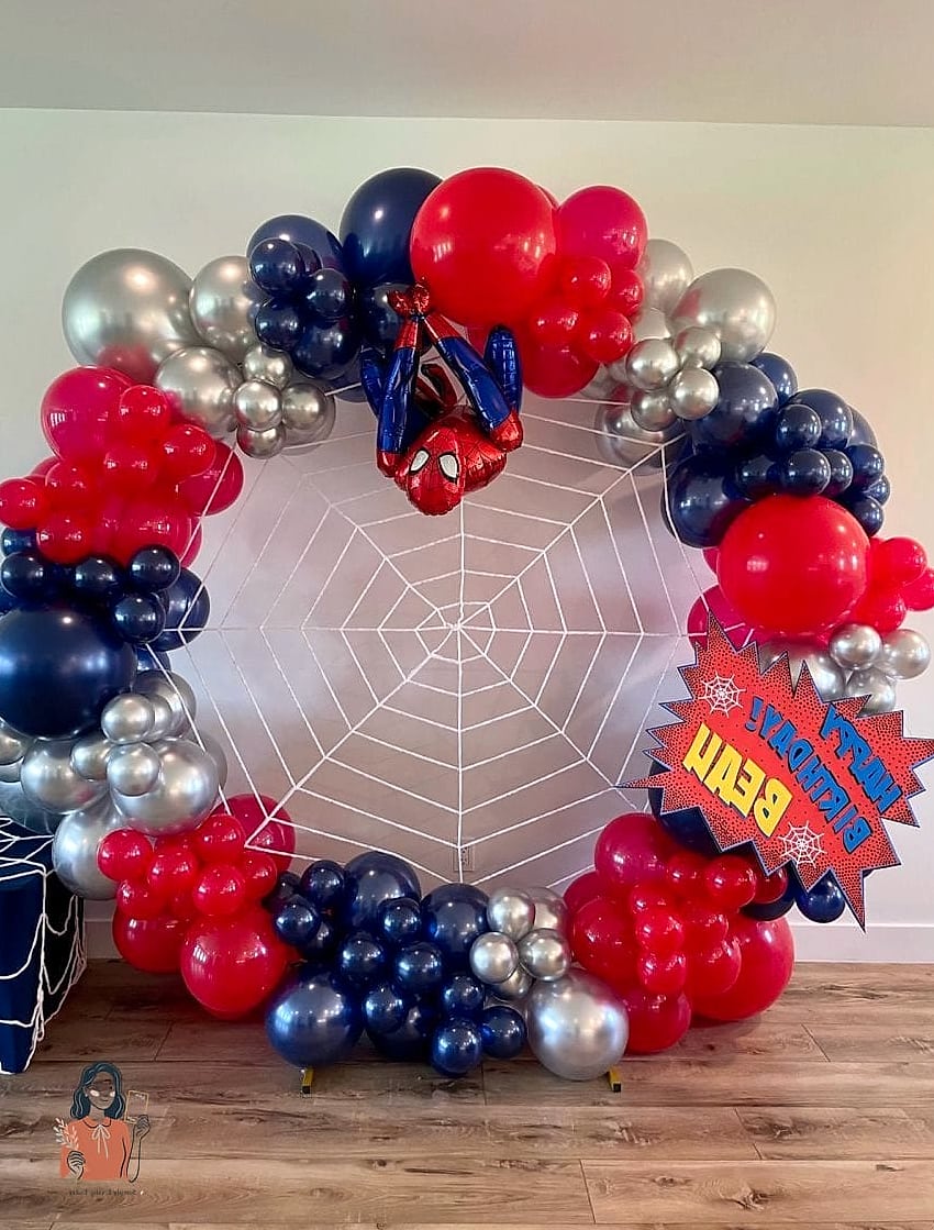 Spider-Man Balloon Arch