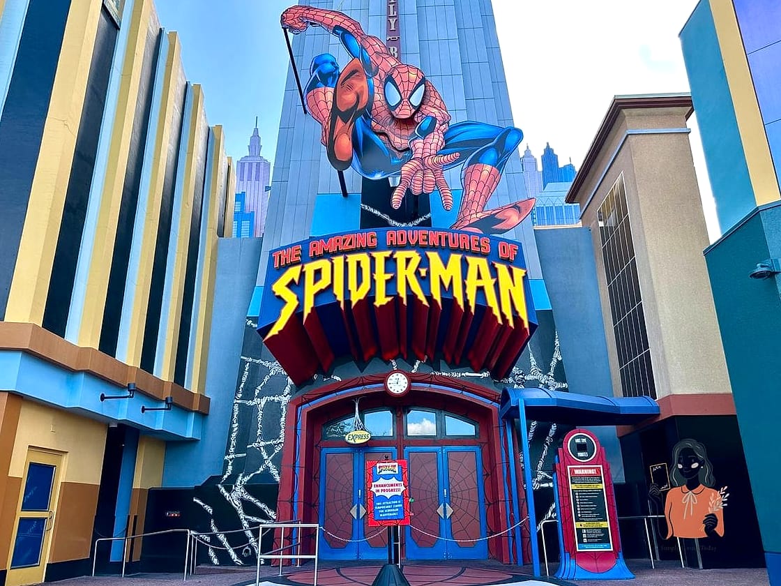 Spider Web Entrance