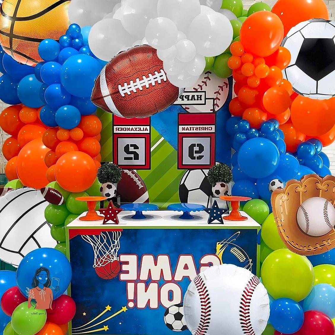 30 Incredible Summer Party Ideas Worth Stealing Right Now 15 Sports-Themed Summer Party