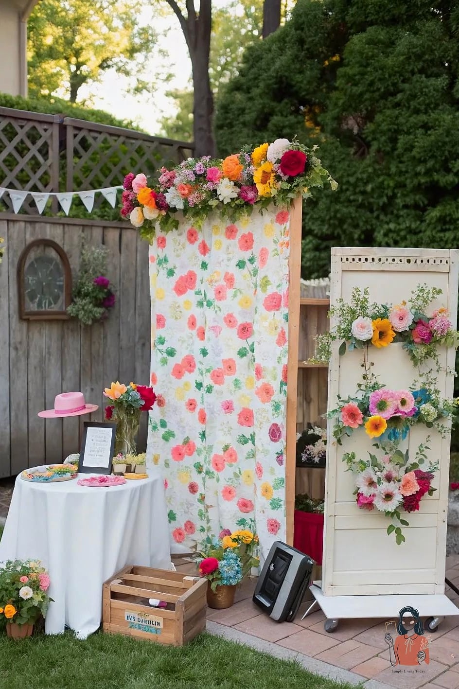 28 Incredible Spring Party Ideas Everyone Will Be Talking About 20 20. Spring Photo Booth