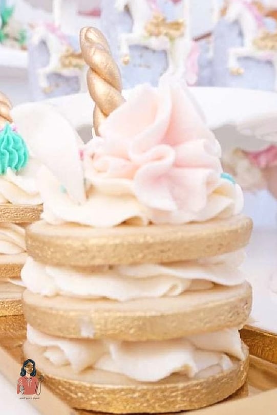 STACKED UNICORN COOKIES