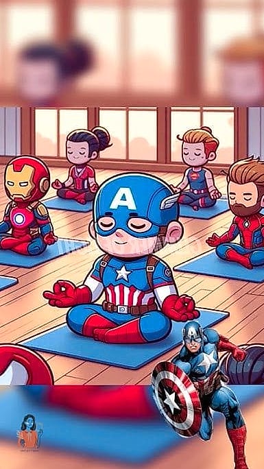 24 Adorable Superhero Birthday Party for the Best Party Ever 20 Superhero Training Yoga Poses