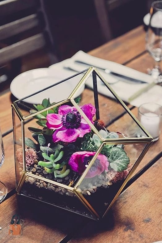 9. Terrarium Wedding Centerpieces