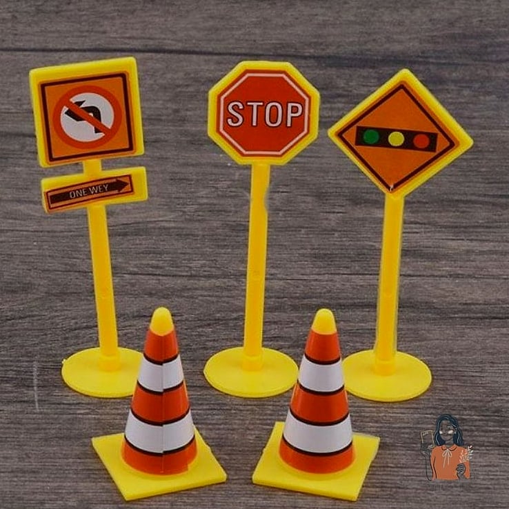 Traffic Sign Cookie Favors
