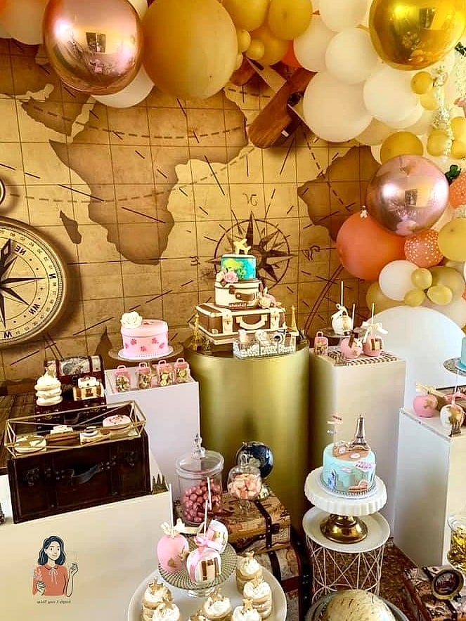 10. Travel Adventure Theme Party