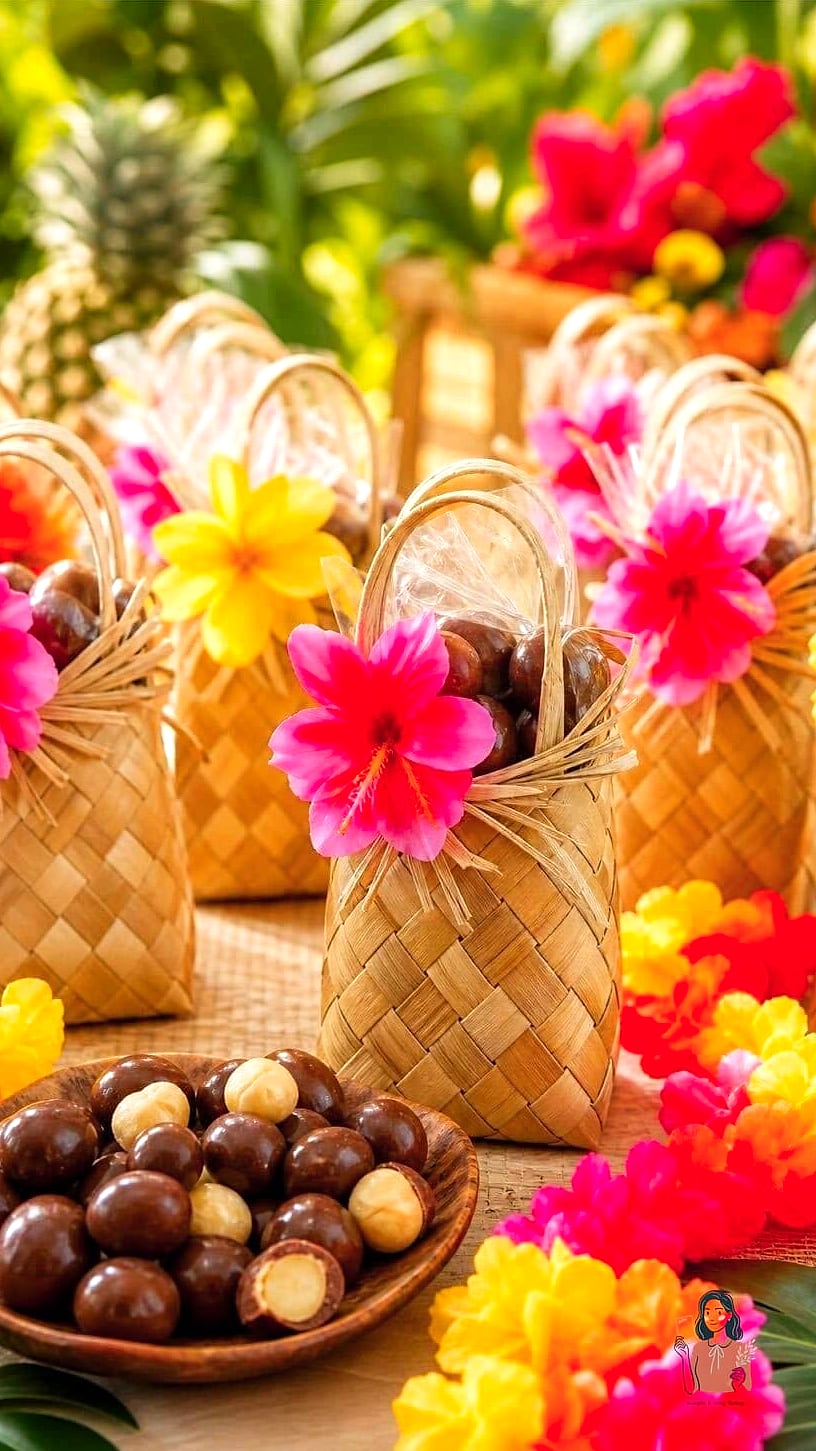 29 Unique Hawaiian Luau Party That Are Totally Pinterest-Worthy 20 Tropical Candy Bar