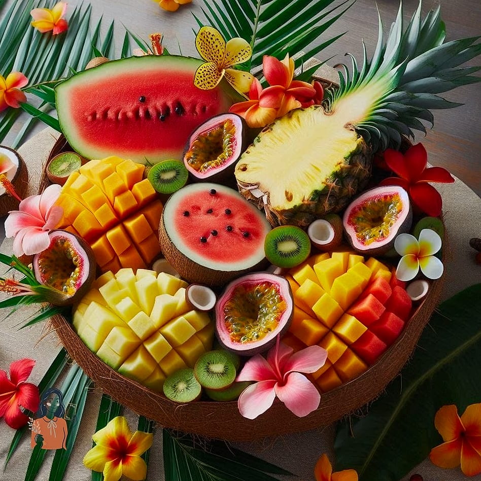 29 Unique Hawaiian Luau Party That Are Totally Pinterest-Worthy 6 Tropical Fruit Skewer Bar