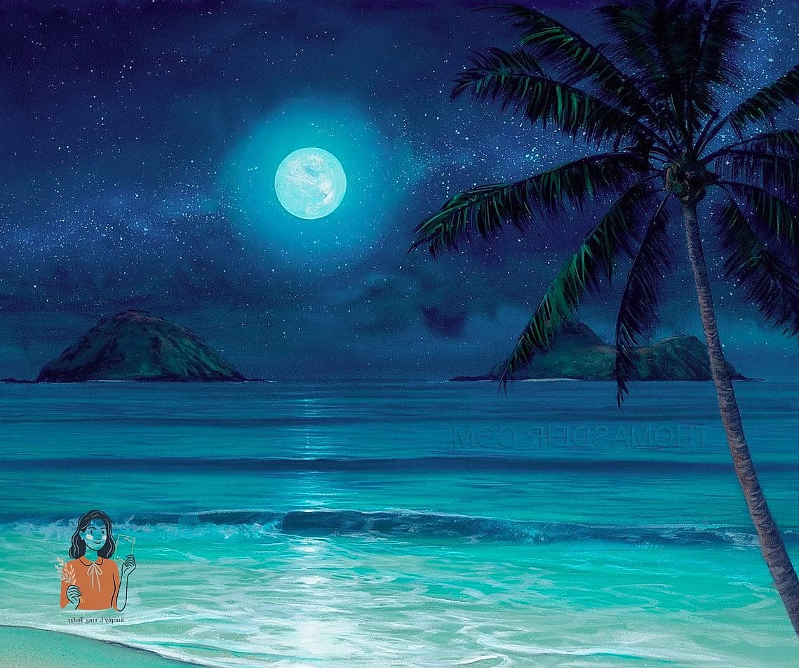 Tropical Paradise Painting