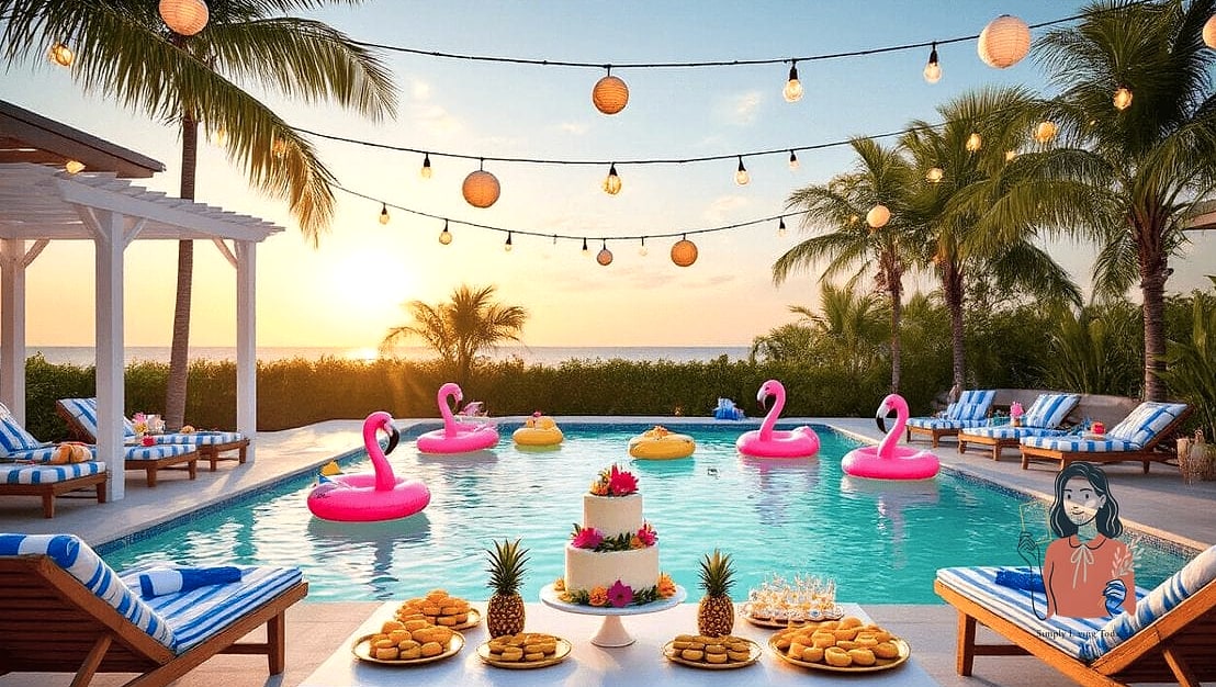 30 Incredible Tropical Party Ideas Everyone Will Be Talking About 21 Tropical Pool Party