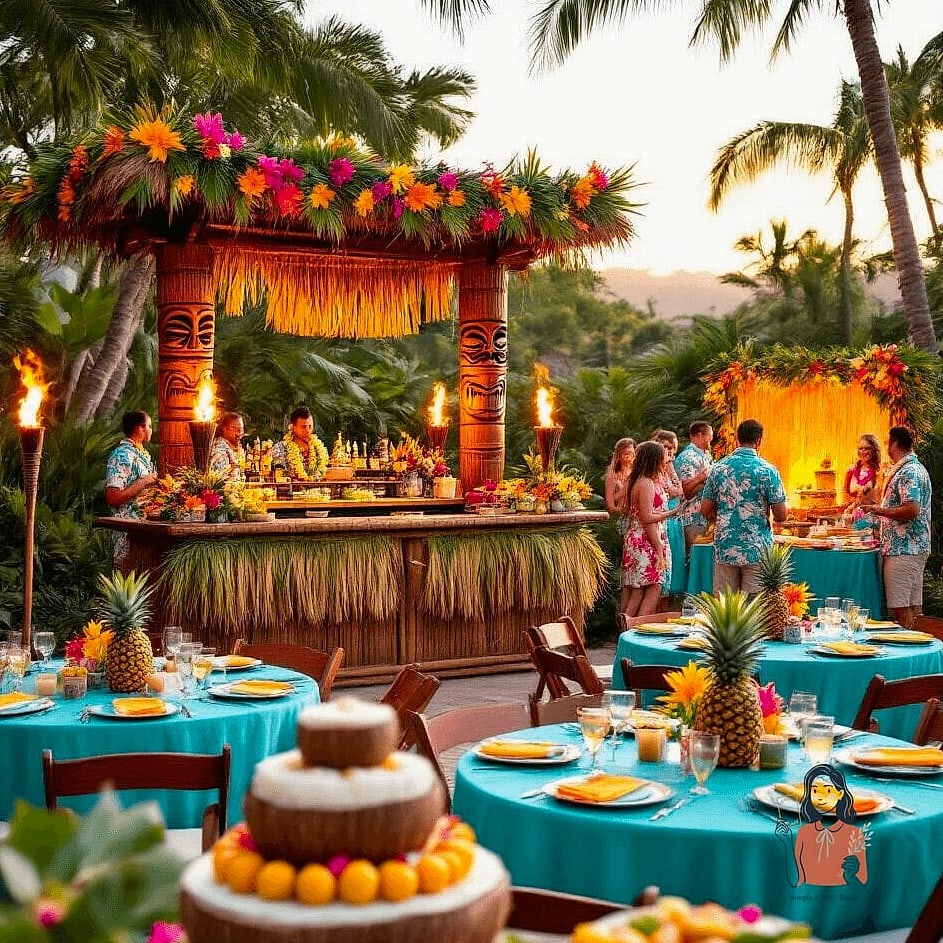 28 Incredible Spring Party Ideas Everyone Will Be Talking About 17 17. Tropical Spring Luau