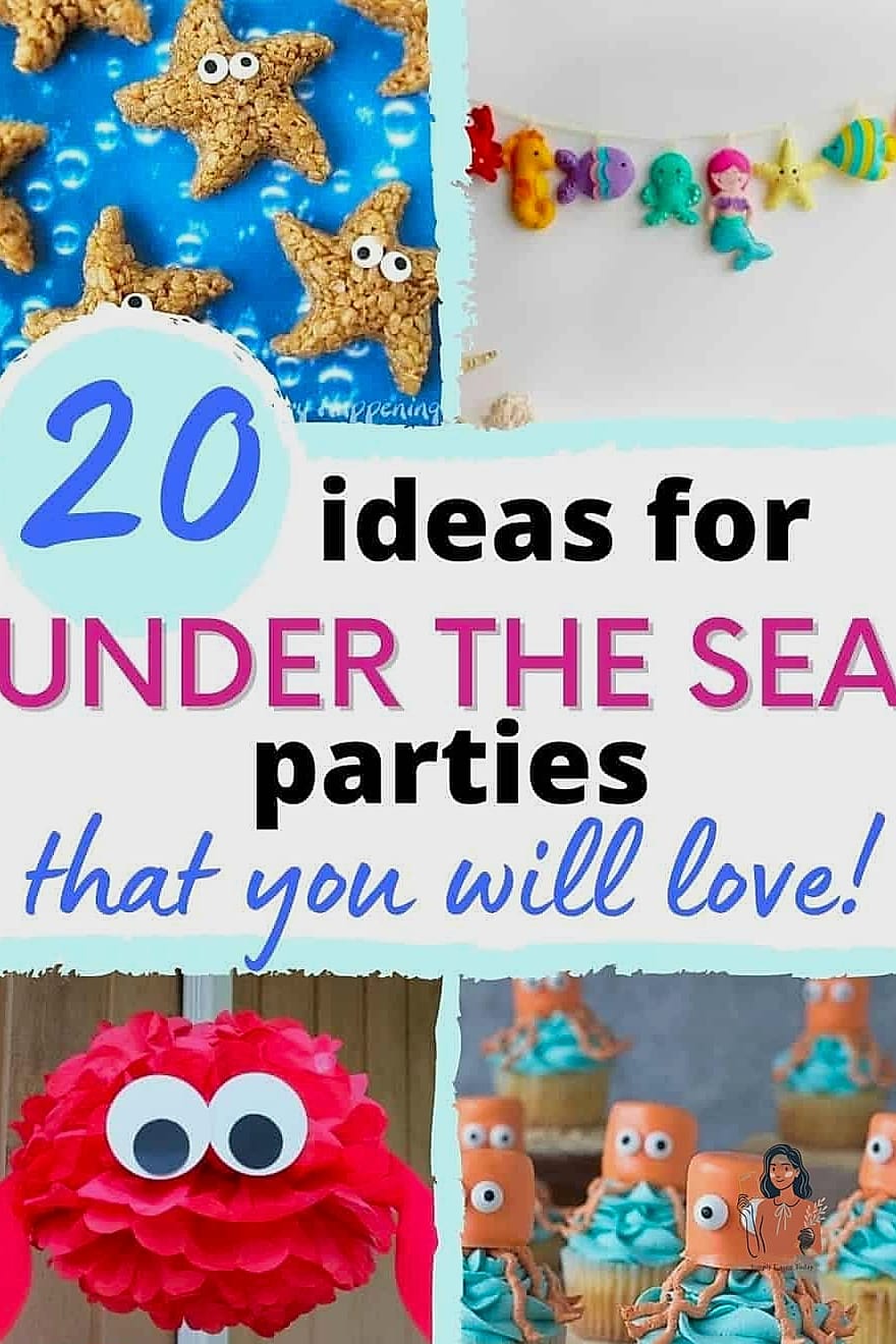 21 Unforgettable Summer Theme Party That Are Absolutely Perfect 12 Under-the-Sea Party