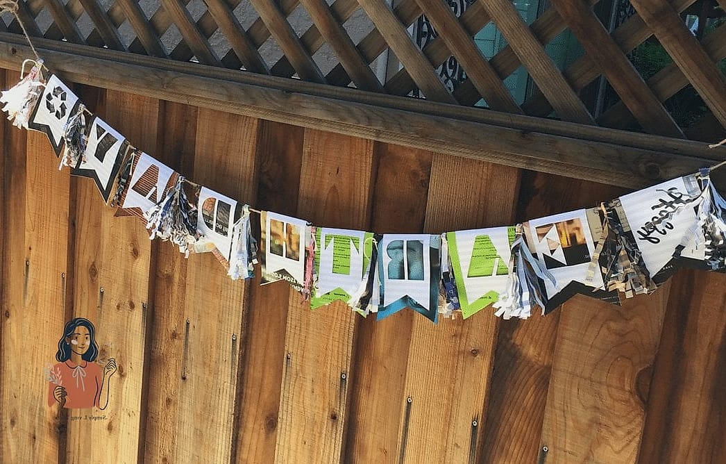 29 Clever Diy Banner Ideas You Can Make This Weekend 31 Upcycled Materials Banner
