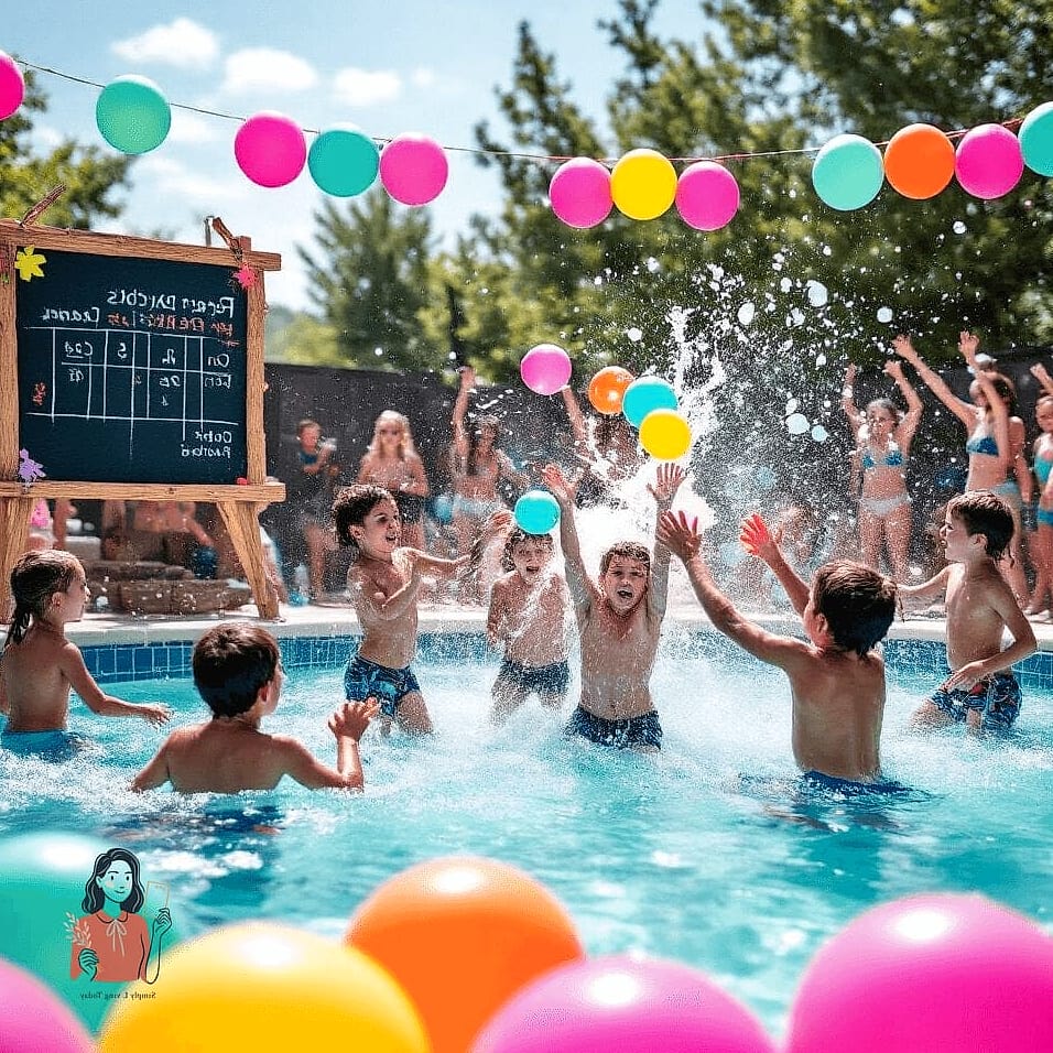 22 Unforgettable Birthday Party Games That Are Absolutely Perfect 6 Water Balloon Toss