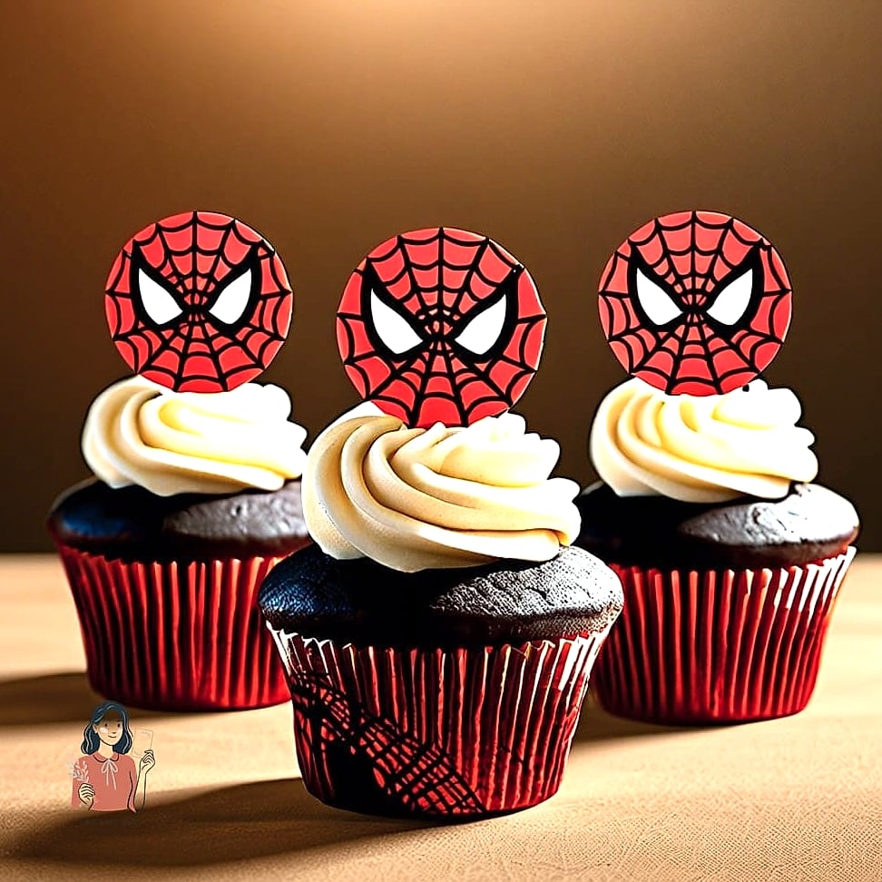 Webbed Cupcake Display