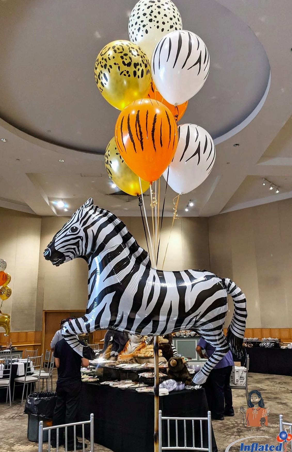 Zebra Stripe Cake