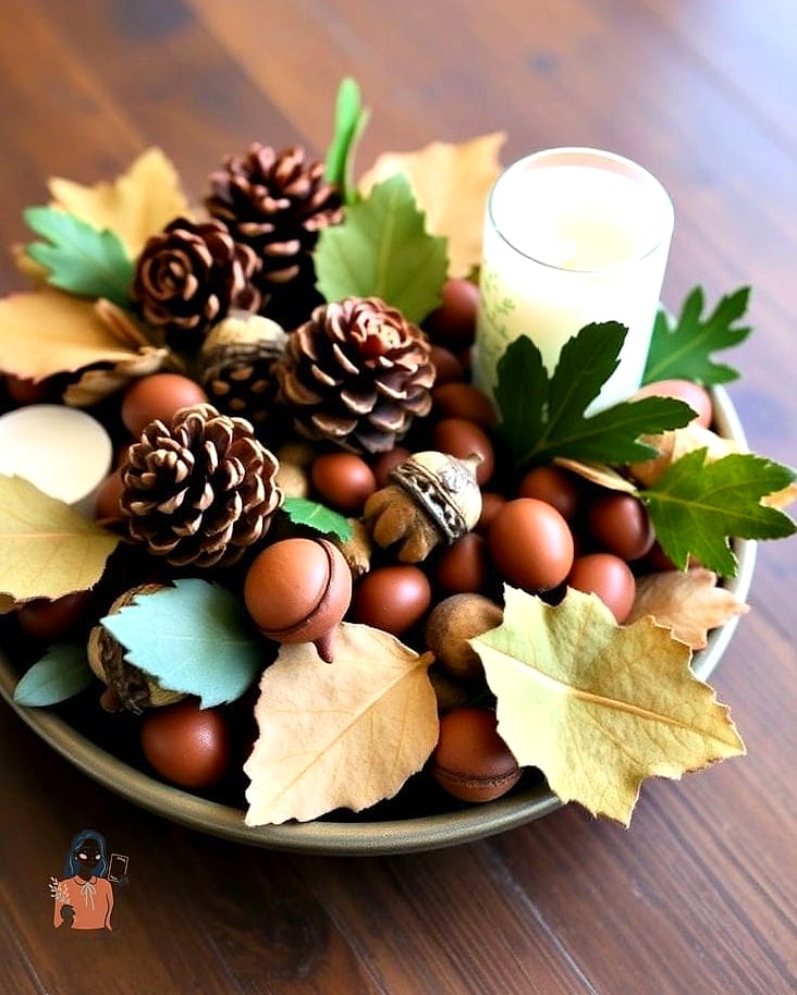 Acorn and Moss Bowl