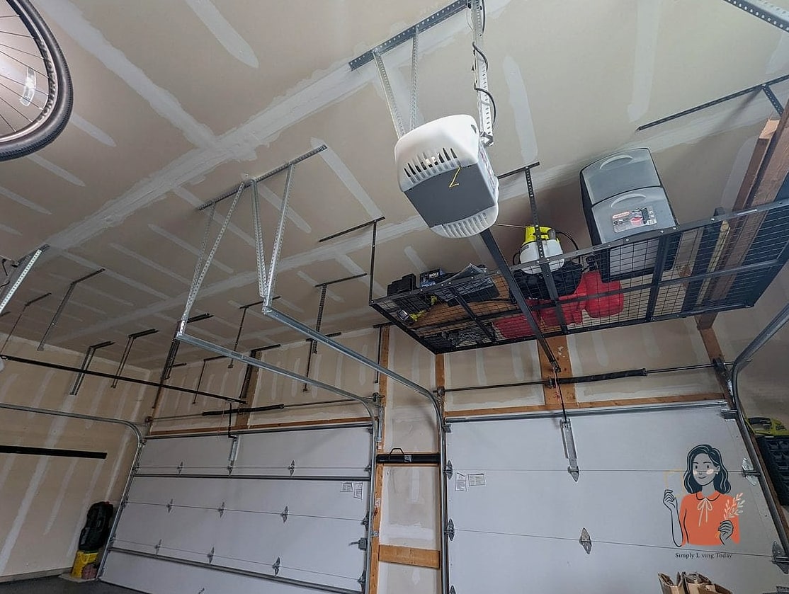 Add a Ceiling-Mounted Storage Rack