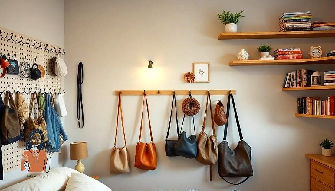 22 Genius Bedroom Organization Tips That Will Change Your Life 8 Add Hooks Behind the Closet Door