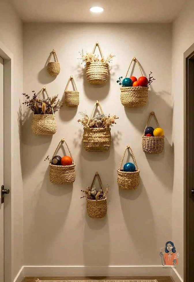 Add Labeled Baskets for Pet Supplies